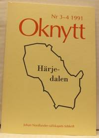 Oknytt Nr. 3-4. 1991 Medlemsblad för Johan…