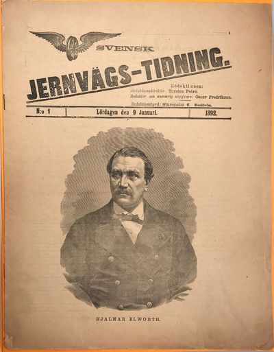 Svensk Jernvägs-tidning. N:o 1 - 1892.…