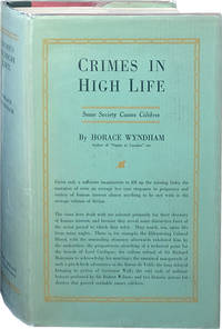 Crimes in High Life; Some Society Causes Celebres