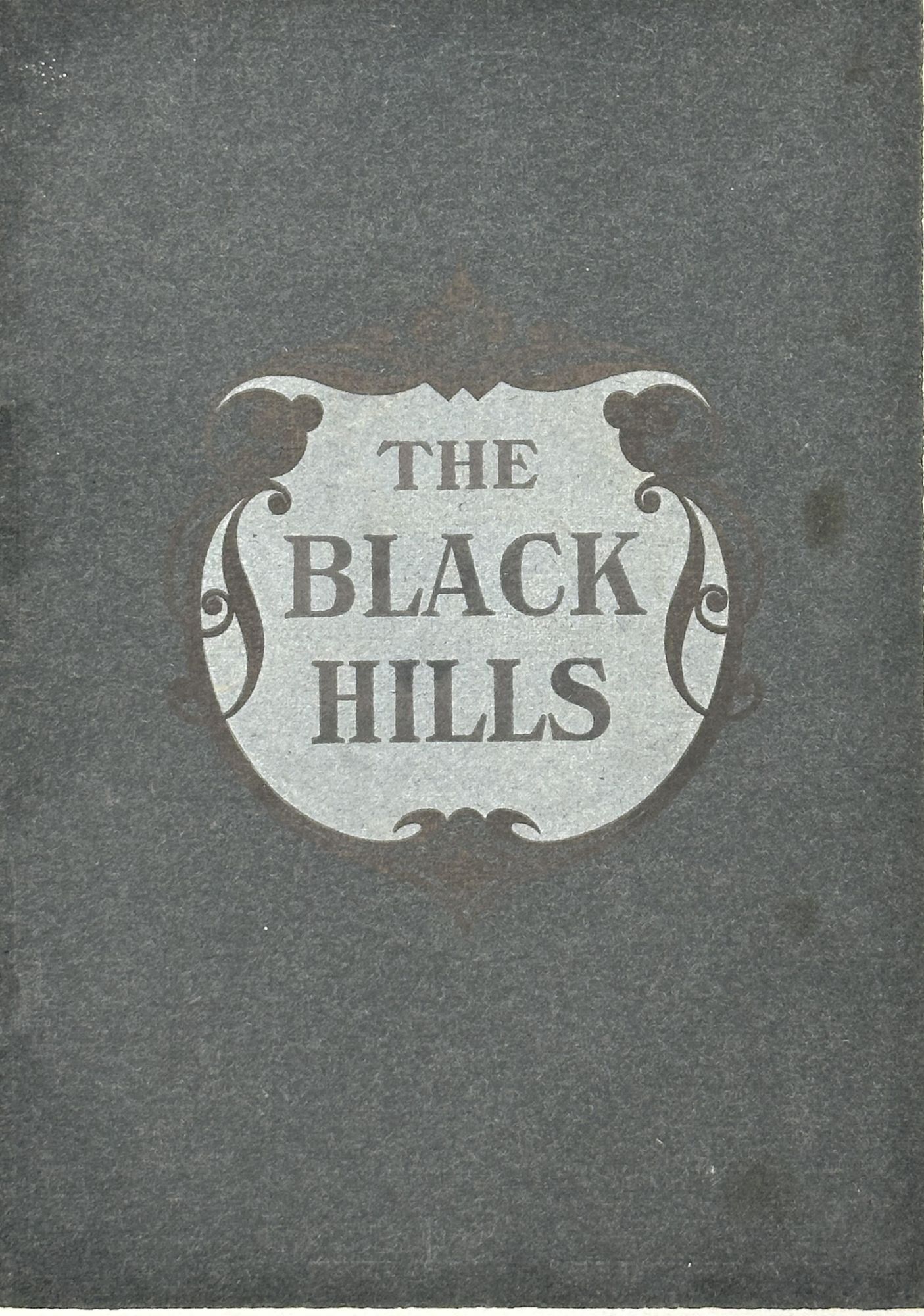THE BLACK HILLS. A DESCRIPTION OF A WONDERFUL AND