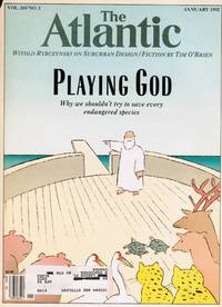 cover of THE ATLANTIC: PLAYING GOD WITH ENDANGERED SPECIES