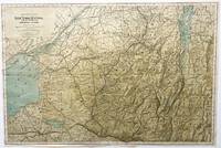 (Railroads) MAP of  New York Central & Hudson River Railroad, Adirondack Division