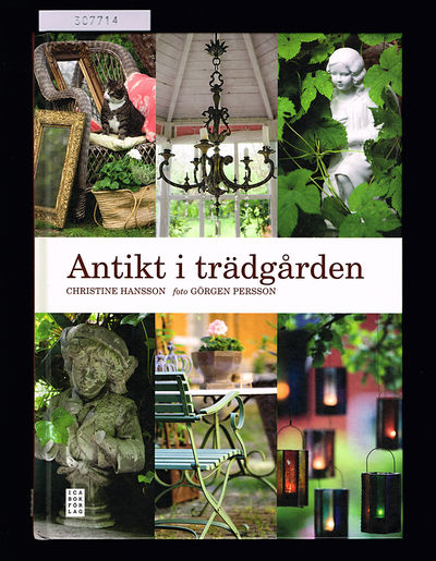 Antikt i trädgården.