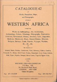 Catalogue 42/1993 :1 : Western Africa. Comprising Works on Anthropology, Art, Architecture, Archaeology,… by MICHAEL GRAVES-JOHNSTON - Paperback - from Frits Knuf Antiquarian Books (SKU: 75583)