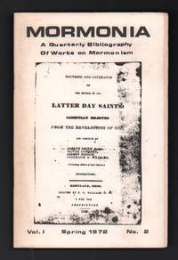 Mormonia: A Quarterly Bibliography Of Works on Mormonism, Volume 1, Number 2, Spring, 1972