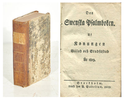 Den swenska psalmboken. Af konungen gillad och…
