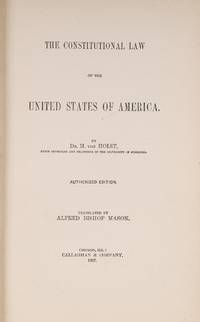 The Constitutional Law of the United States of America