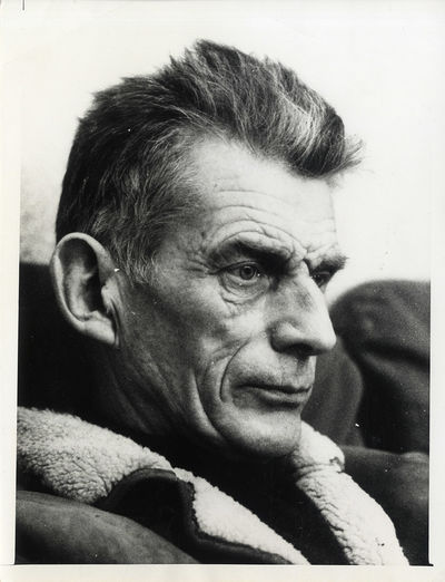 SAMUEL BECKETT FILMING | COMÉDIE [COMEDY] (1966) Set of 2 photos