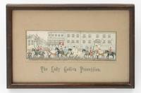 The Lady Godiva Procession [a landscape Stevengraph depicting a procession through the streets of...