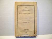 The American Quarterly Review No. XI September, 1829