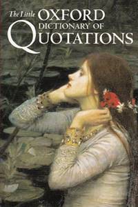 image of THE OXFORD DICTIONARY OF QUOTATIONS