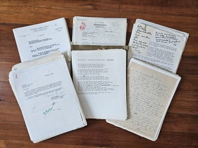Large Archive of Letters Sent to WBAI...