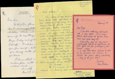 Large Archive of Letters Sent to WBAI...; (photo 4)