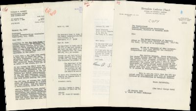Large Archive of Letters Sent to WBAI...; (photo 7)