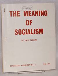 The meaning of socialism