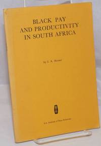 image of Black Pay and Productivity in South Africa: An address to the South African Institute of Personnel Management