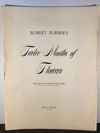 Furber Twelve Months of Flowers large folio of prints by Elaine Evans Dee - 1964