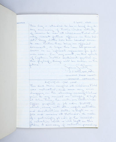 Manuscript diary, log, letter, and...; (photo 3)