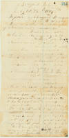 Ledger Report by Colored Sergeant, U.S.C.T., “Selling Government horse & bridle...” &c.