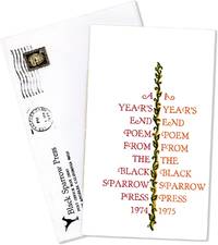 Abalone. A Year's End Poem from the Black Sparrow Press 1974/75