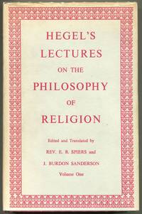 cover of Lectures on the Philosophy of Religion Together with a Work on the Proofs of the Existence of God