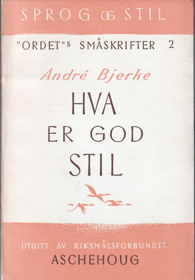 Hva er god stil