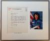 Framed Typed Letter Signed on NASA letterhead about the &quot;Challenger&quot; mission