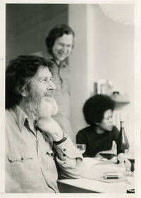 Two original photographs of John Cage in Brussels, 1972 by Cage, John (subject); Jean Christiaens (photographer) - 1972