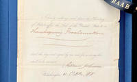 President Andrew Johnson Declares Thanksgiving in 1868 Johnson’s proclamation looks for the bitterness arising from the Civil War to end, and states his “hope that long-protracted political and sectional dissensions are at no distant day to give place to returning harmony and fraternal affection throughou