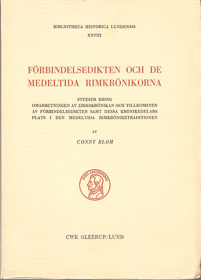 Förbindelsedikten och de medeltida rimkrönikorna.…