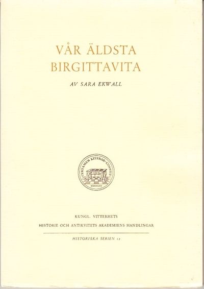 Vår äldsta Birgittavita och dennas viktigaste…