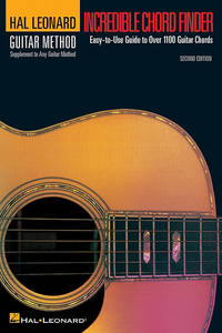 Incredible Chord Finder - 6 inch. x 9 inch. Edition: Hal Leonard Guitar Method Supplement