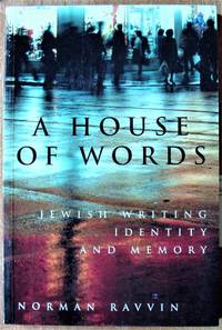 image of A House of Words. Jewish Writing, Identity, and Memory