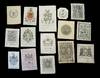 A Collection of About 250 19th-20th Century Armorial Bookplates