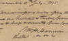 Future President William Henry Harrison, as Aide de Camp to “Mad” Anthony Wayne During the Northwest Indian War, Orders Supplies Including Whiskey for a Defeated Indian Tribe