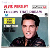 Elvis Presley Follow That Dream EP by Elvis Presley - 1962