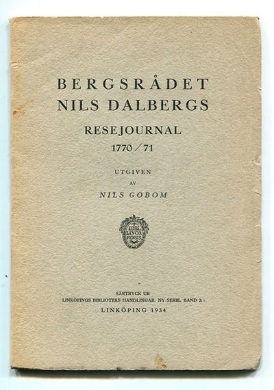 Bergsrådet Nils Dalbergs resejournal 1770-71.…
