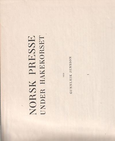 Norsk presse under hakekorset
