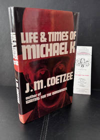Life & Times of Michael K : Double Signed by the Author : With Booker Prize Shortlist Bookmark