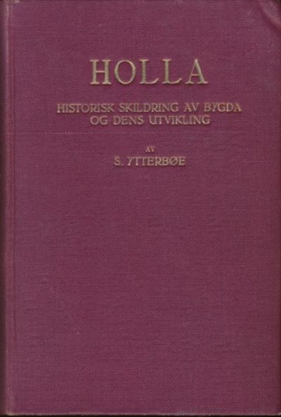 Holla. Historisk skildring av bygda og dens…