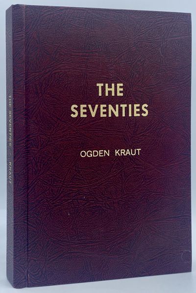 Dugway, UT: Pioneer Press, 1974. First Edition. 216pp. Octavo Grained burgundy buckram with the titl...