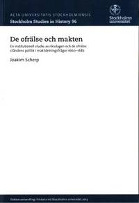 De ofrälse och makten. En institutionell studie…
