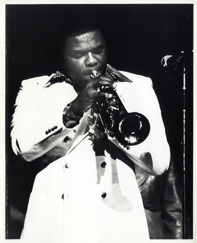 FREDDIE HUBBARD (ca. 1970) Photo by Johan Elbers