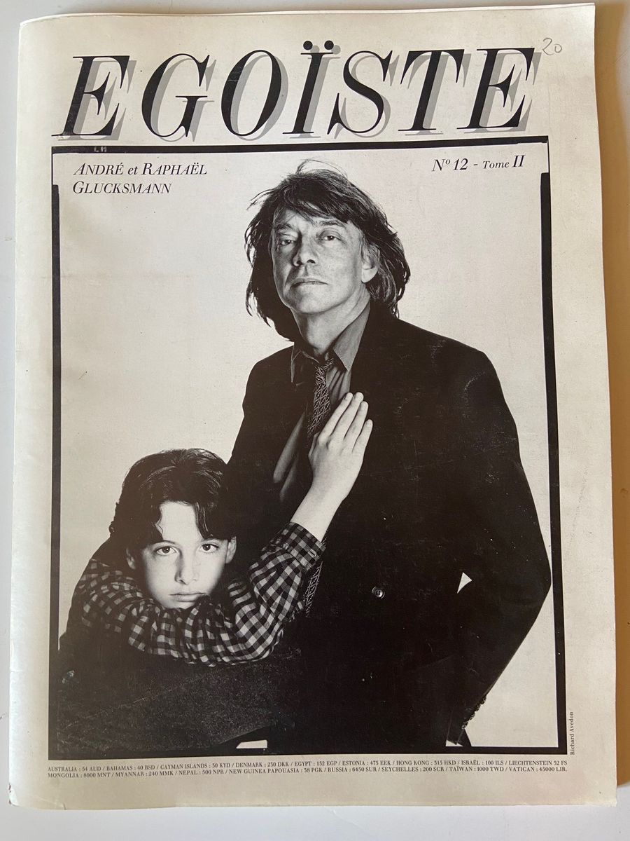 Revue Egoïste - André et Raphaël Glucksmann - N° 12 tome II by Collectif |  Couverture rigide | Biblio AU