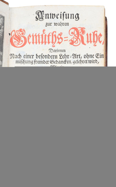 Anweisung zur wahren Gemüths-Ruhe, Darinnen nach einer besondern Lehr-Art (photo 2)