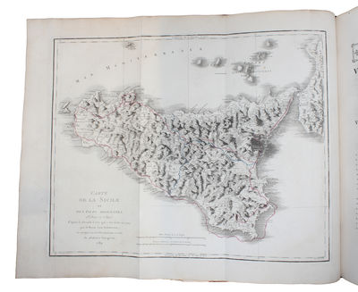 Voyage pittoresque ou Description des Royaumes de Naples et de Sicile. 4 Vols in 5. - ["UNPARALLELED AMONG THE SUMPTUOUS VOYAGE PITTORESQUE PUBLICATIONS"] (photo 2)