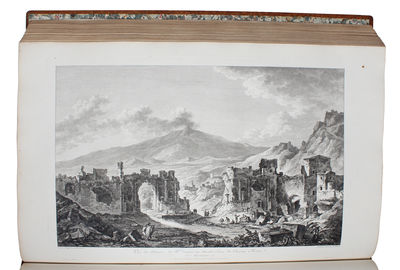 Voyage pittoresque ou Description des Royaumes de Naples et de Sicile. 4 Vols in 5. - ["UNPARALLELED AMONG THE SUMPTUOUS VOYAGE PITTORESQUE PUBLICATIONS"] (photo 3)