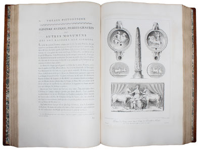 Voyage pittoresque ou Description des Royaumes de Naples et de Sicile. 4 Vols in 5. - ["UNPARALLELED AMONG THE SUMPTUOUS VOYAGE PITTORESQUE PUBLICATIONS"] (photo 8)