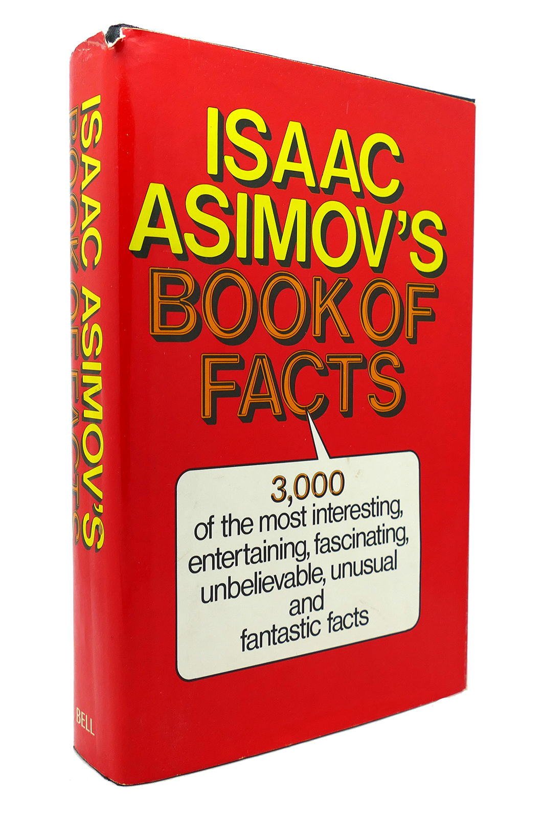 ISAAC ASIMOV'S BOOK OF FACTS by Isaac Asimov Hardcover 1981 Edition