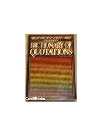 Oxford Dictionary of Quotations